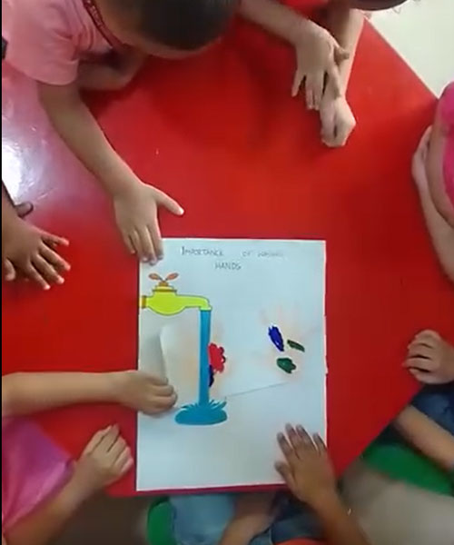 Rub-a-dub-dub, germs in the tub!